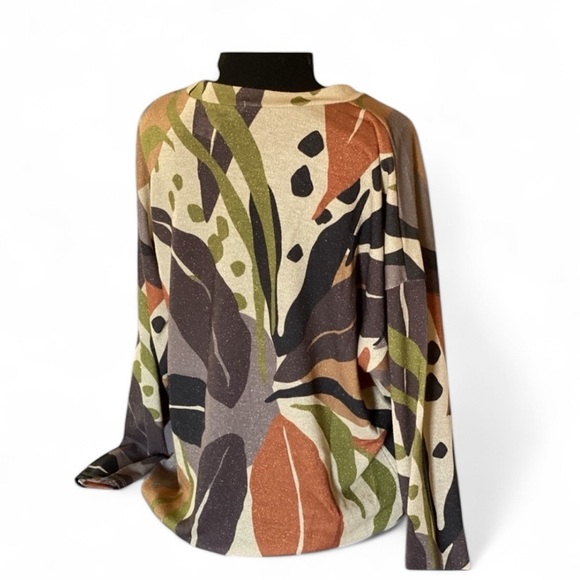 Floral Ashley Shimmering Safari Set Women’s Size XL NWT Long Sleeves Long Pants - Picture 12 of 16